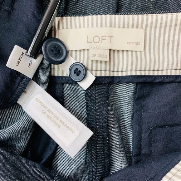 Loft Ann Taylor / Black Wide Leg Dress Pants - Picture 6 of 6